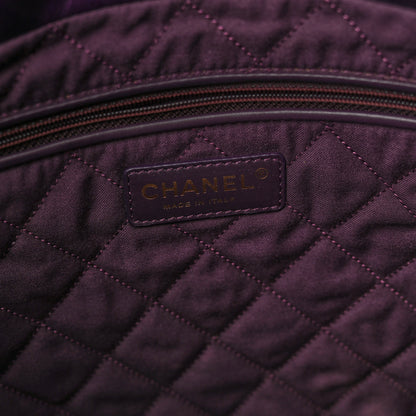 Chanel Metallic Calfskin Quilted Small Chanel 22 Purple 7 of 10