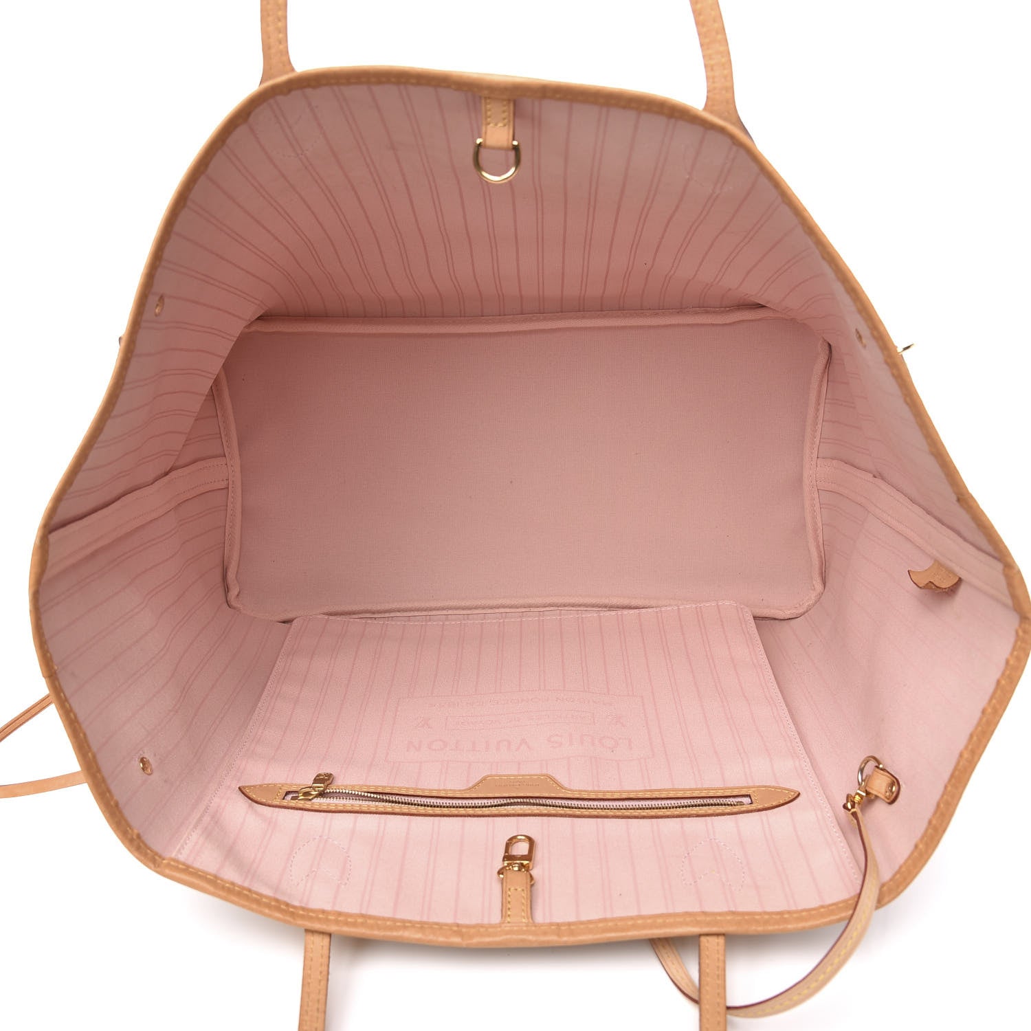 Louis Vuitton Damier Azur Neo Neverfull GM Rose Ballerine 5 of 12