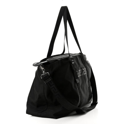 Versace Nylon La Greca Logo Tote Black 3 of 10