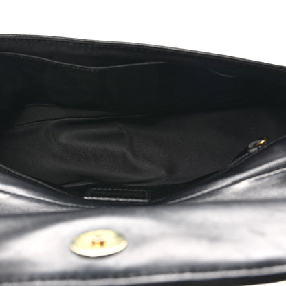 Christian Dior Lambskin Cannage Flap Shoulder Bag Black 5 of 12