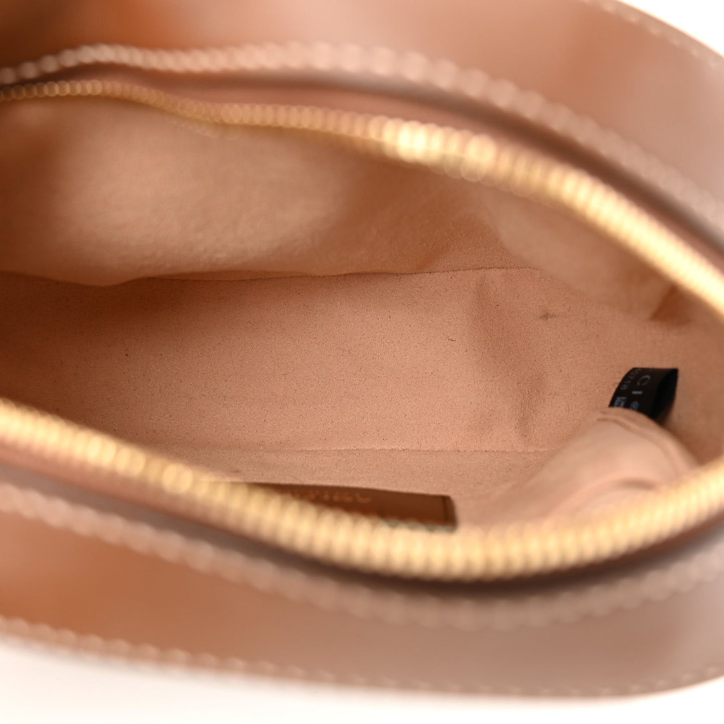 GG Supreme Monogram Blind For Love Embroidered Mini Chain Shoulder Bag Beige Tuscany