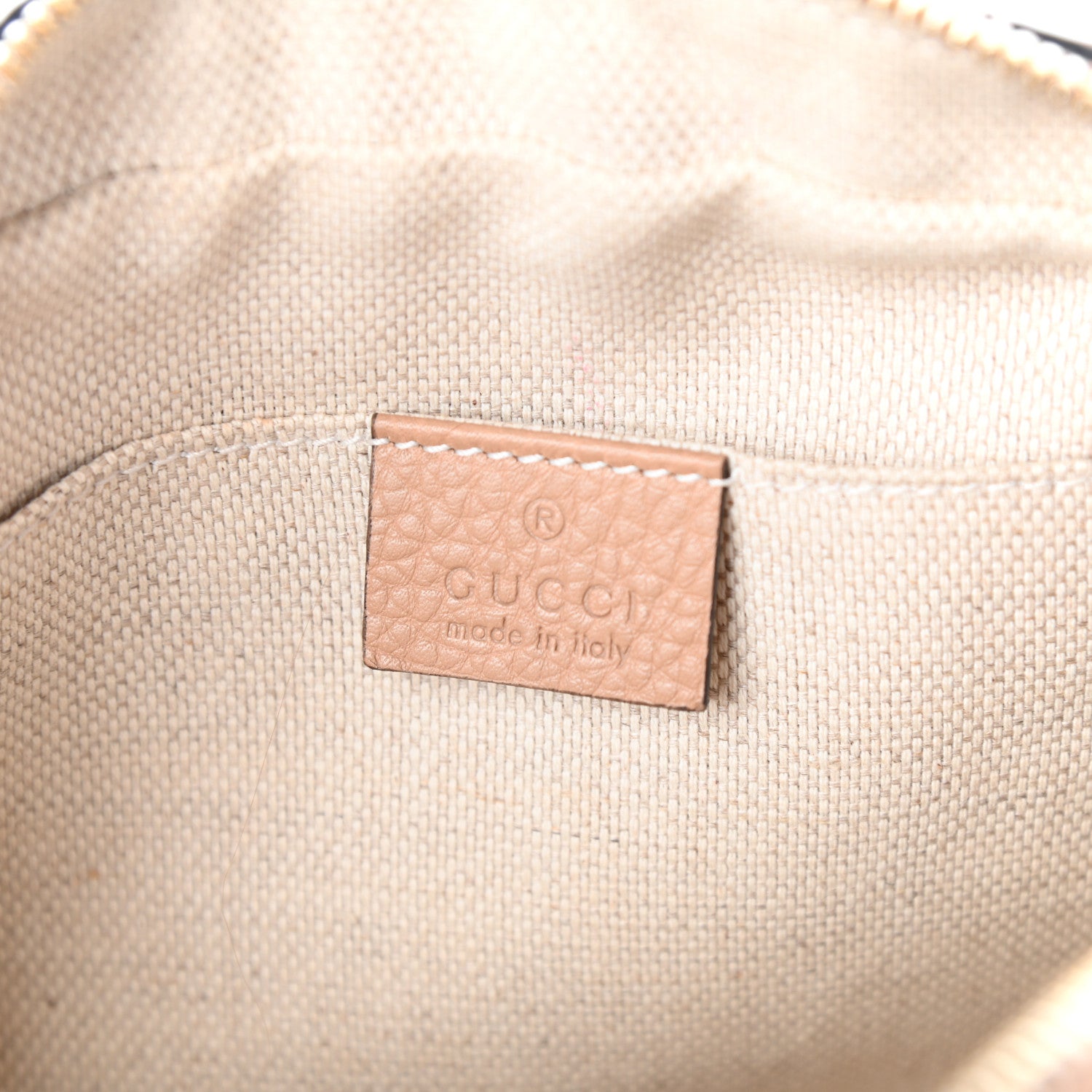 Gucci Pebbled Calfskin Small Soho Disco Bag Rose Beige 6 of 9