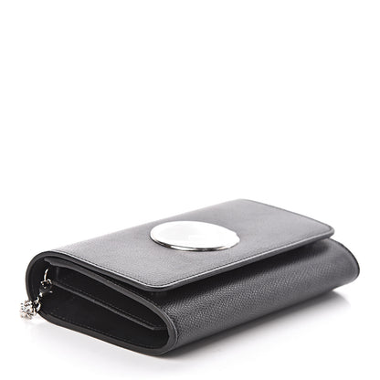 Fendi Vitello Cruise F is Fendi Wallet on Chain Black 4 of 10