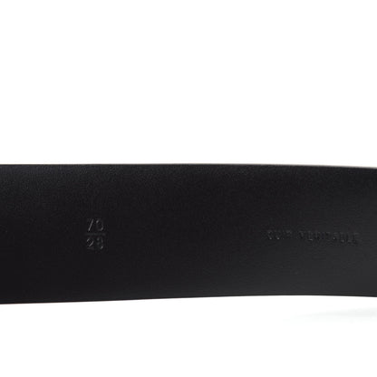 Chanel Calfskin Pearl Poured Glass CC Belt 70 28 Black 4 of 4