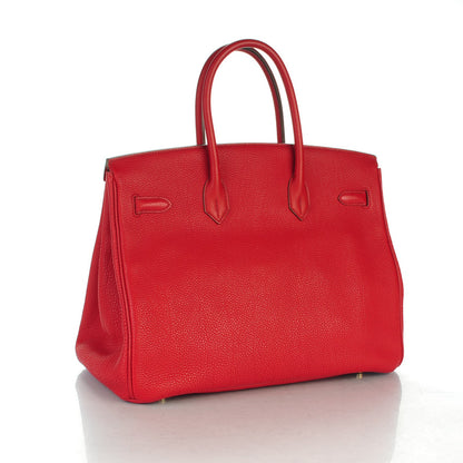 Hermes Togo Birkin 35 Rouge Garance 20 of 26