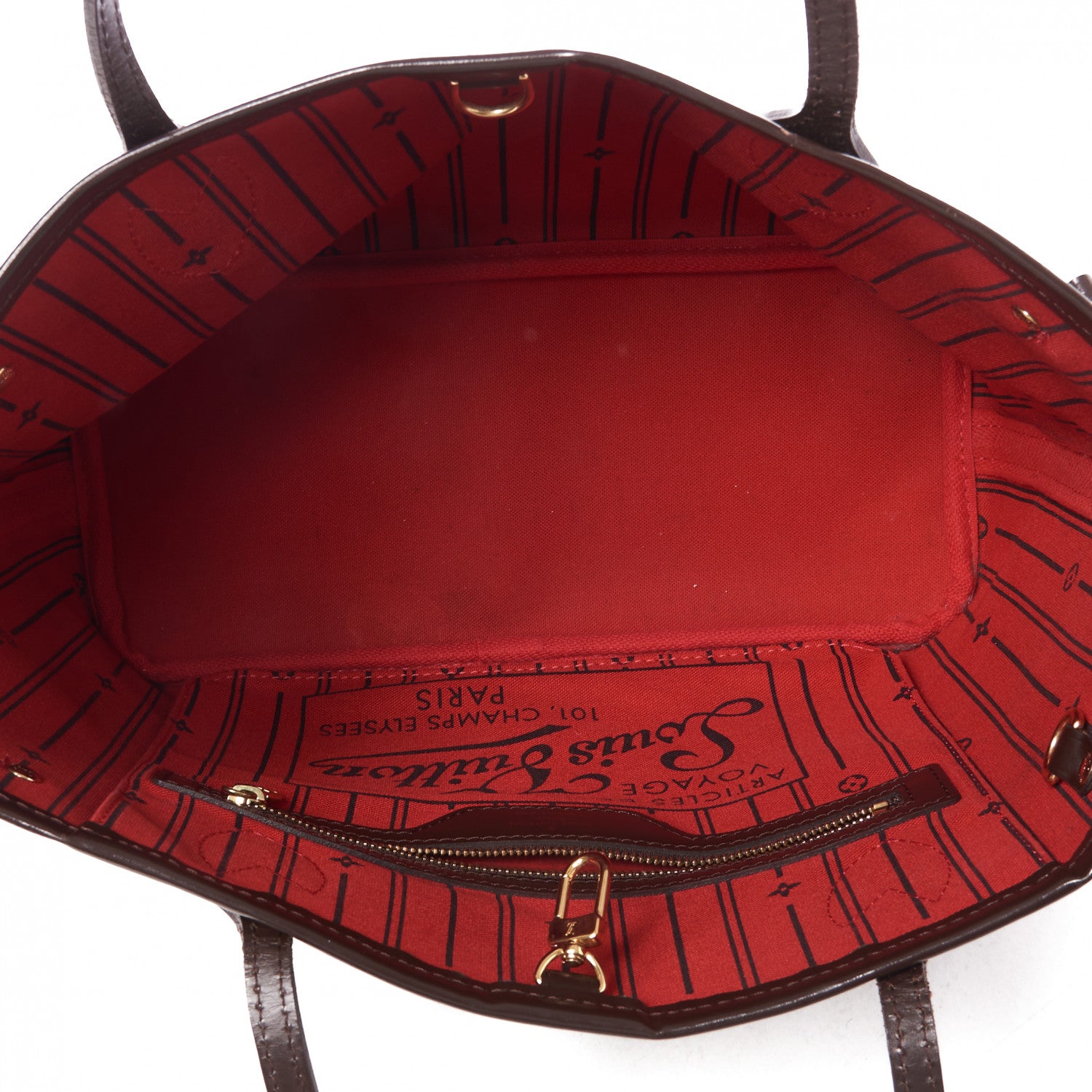 Louis Vuitton Damier Ebene Neverfull PM 6 of 10