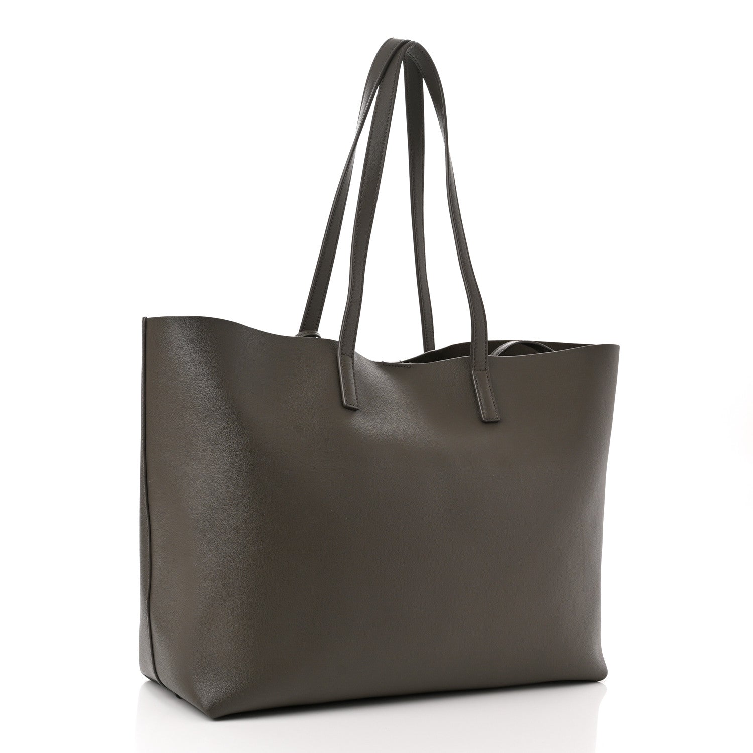 Saint Laurent Calfskin Large Shopping Tote Pebble 3 of 11