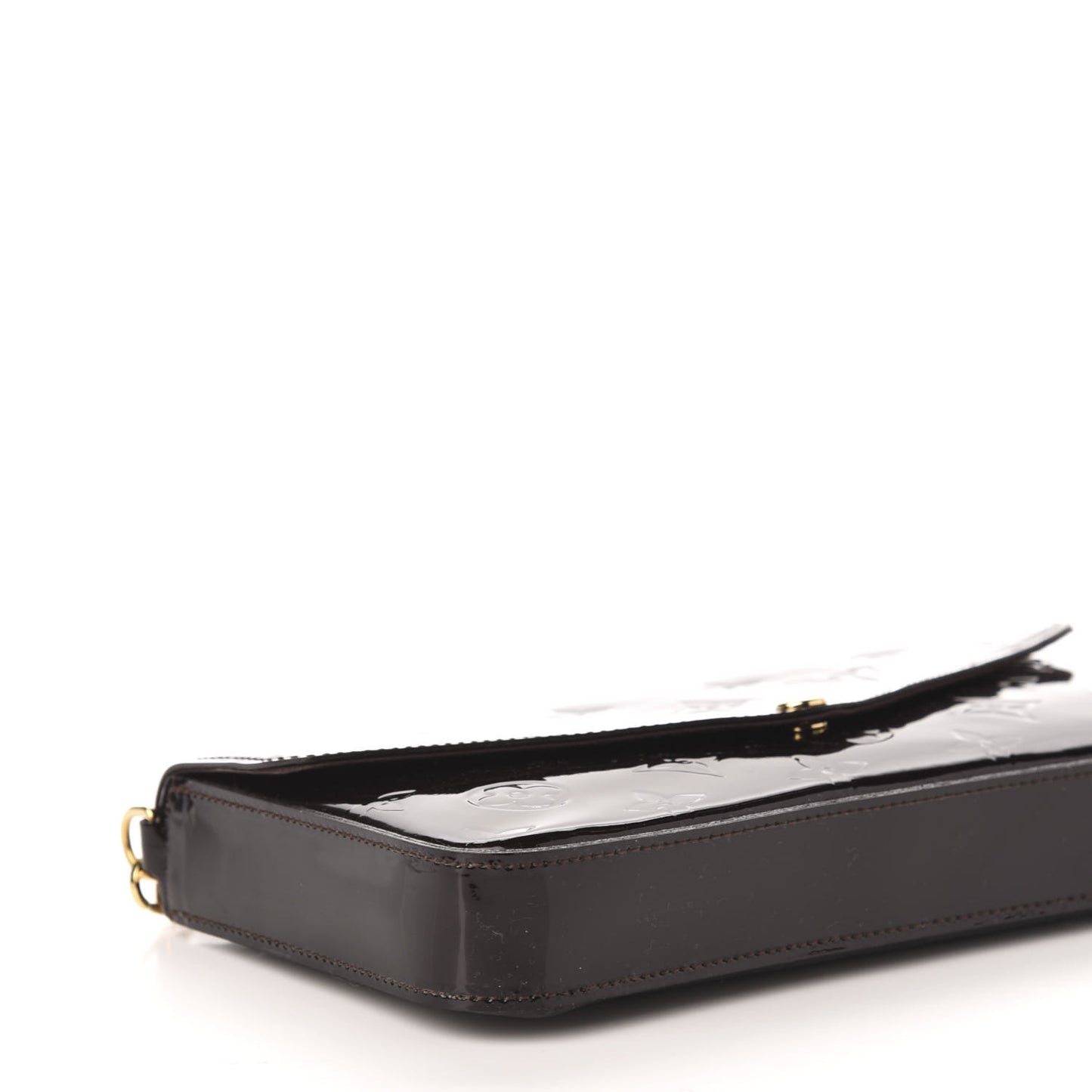 Vernis Pochette Felicie Chain Wallet Amarante
