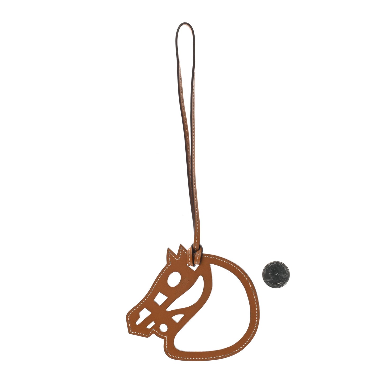 Swift Paddock Cheval Horse Bag Charm Gold