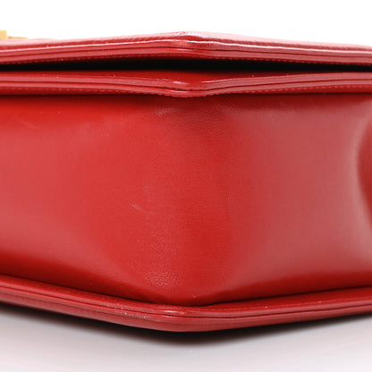 Chanel Lambskin Quilted New Medium Boy Flap Red 10 of 10