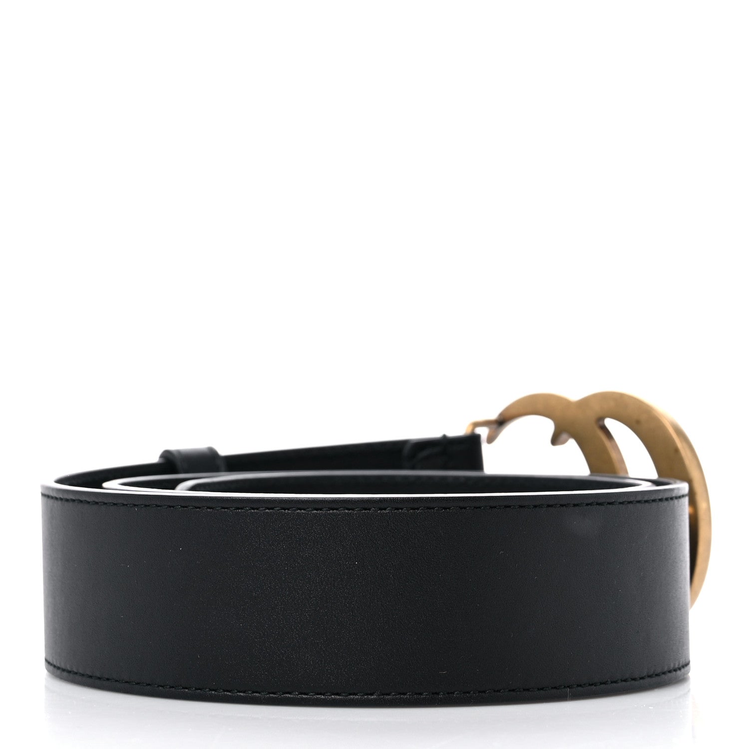 Gucci Calfskin Double G 40mm Belt 85 34 Black 2 of 6