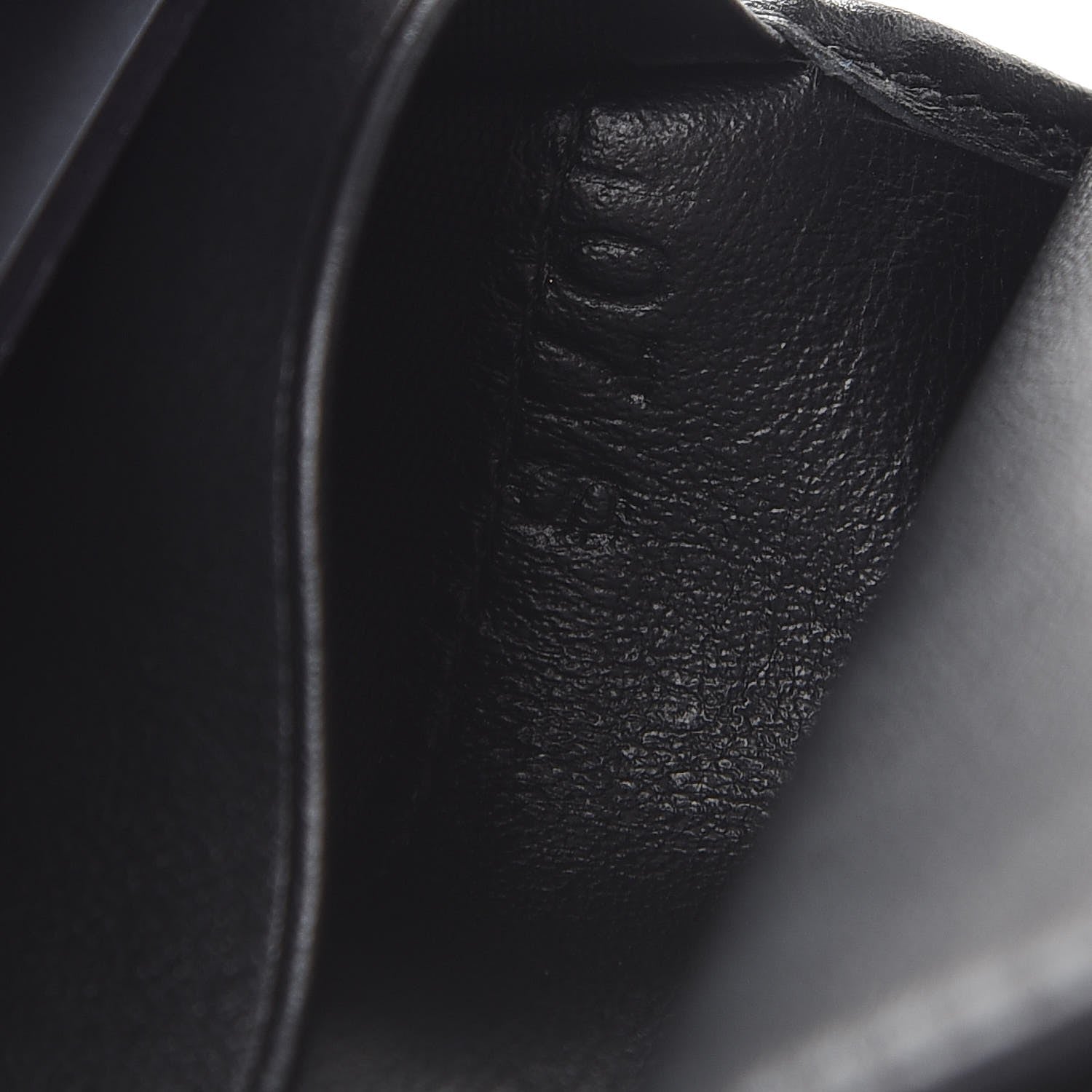 Prada Soft Calfskin Impunture Diagramme Wallet Black 7 of 8