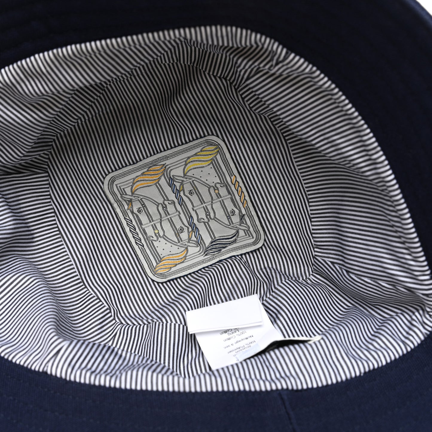 Cotton Canvas Eden Bucket Hat 57 Marine