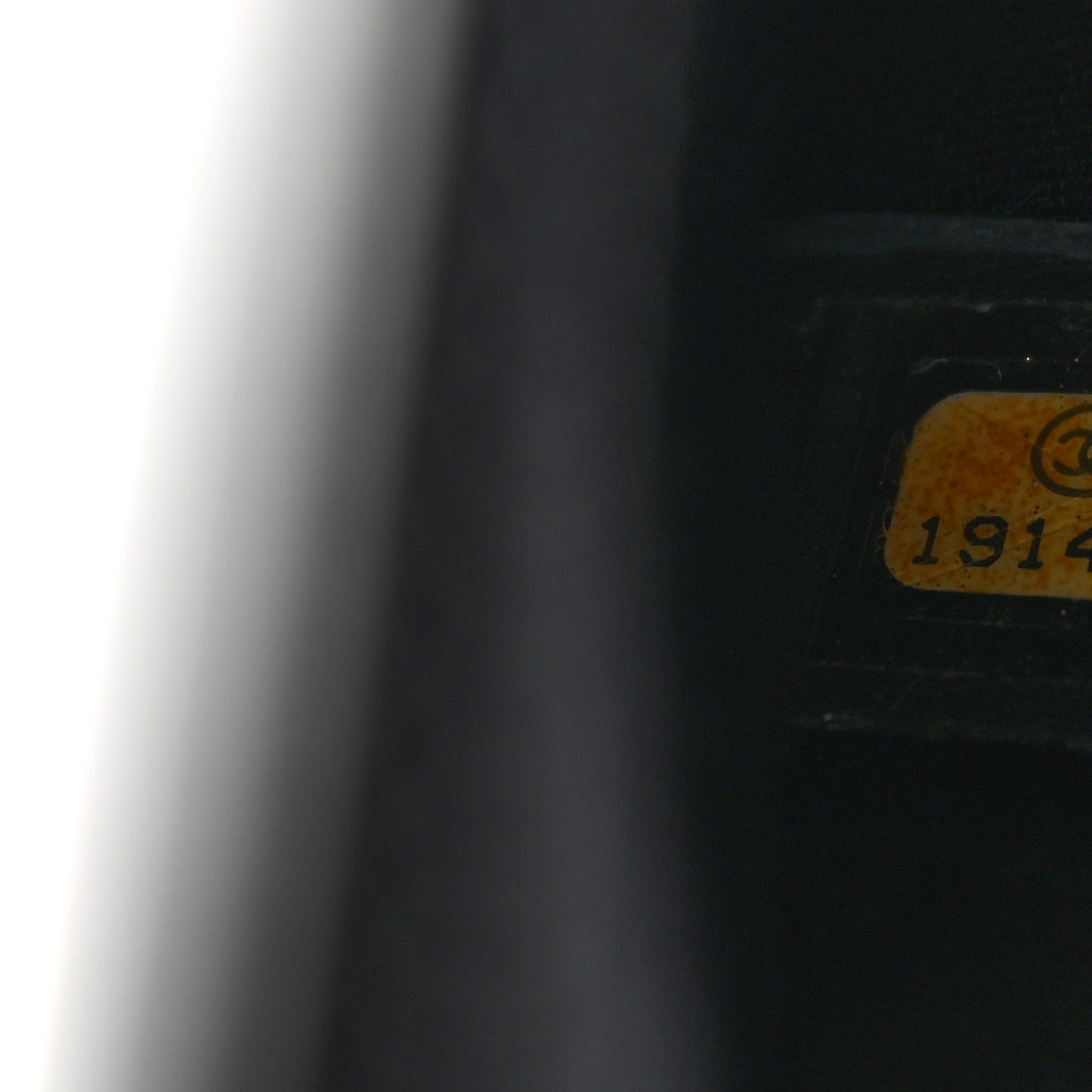 Calfskin Chevron Quilted Medium Boy Flap Black