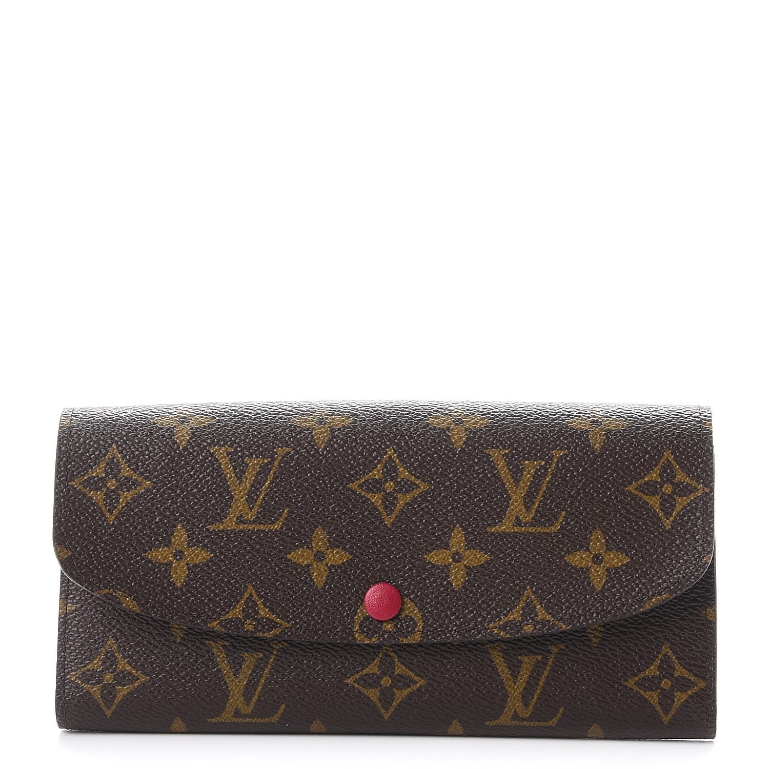 Louis Vuitton Monogram Emilie Wallet Fuchsia 1 of 8