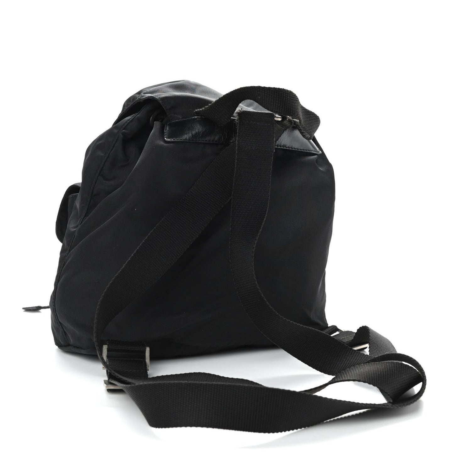 Nylon Vela Medium Backpack Black