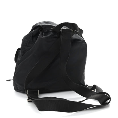 Prada Nylon Vela Medium Backpack Black 3 of 12
