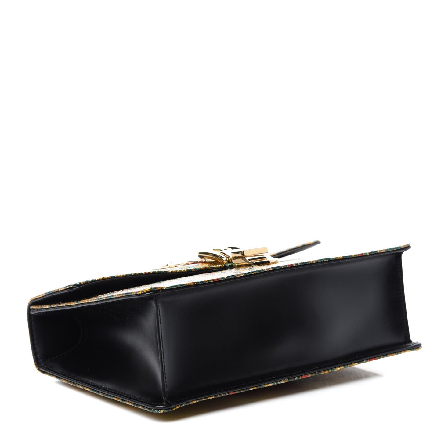 Iridescent Brocade Small Sylvie Shoulder Bag Gold