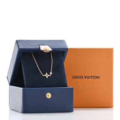 Louis Vuitton 18K Pink Gold Diamond Idylle Blossom Pendant Necklace 5 of 5