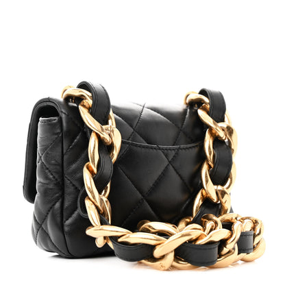 Chanel Lambskin Quilted Mini CC Funky Town Flap Black 3 of 14