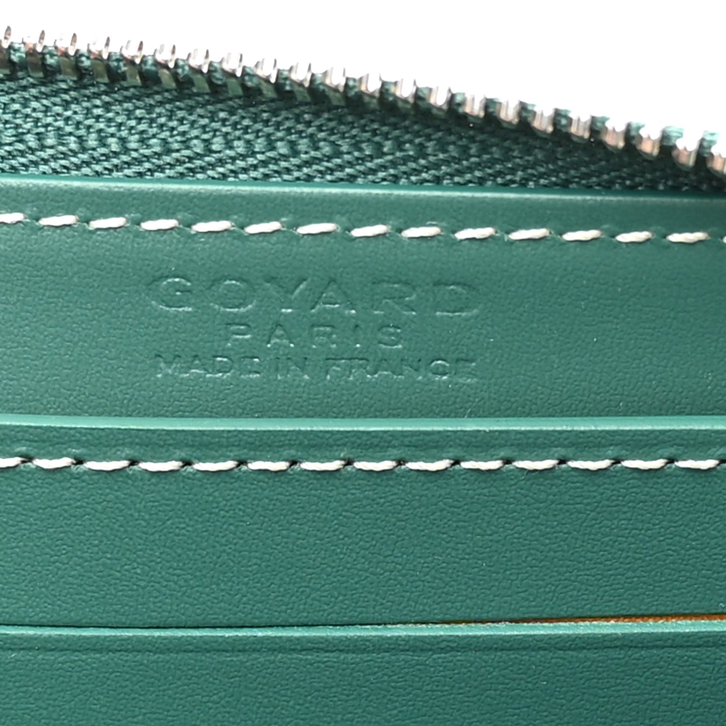 Goyardine Matignon PM Wallet Green