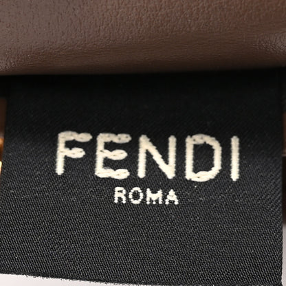 Fendi Vitello Soft FF Diamonds Continental Envelope Wallet On Chain Maya Black 5 of 11