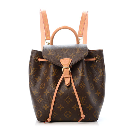 Louis Vuitton Monogram Montsouris BB Backpack Natural 1 of 10