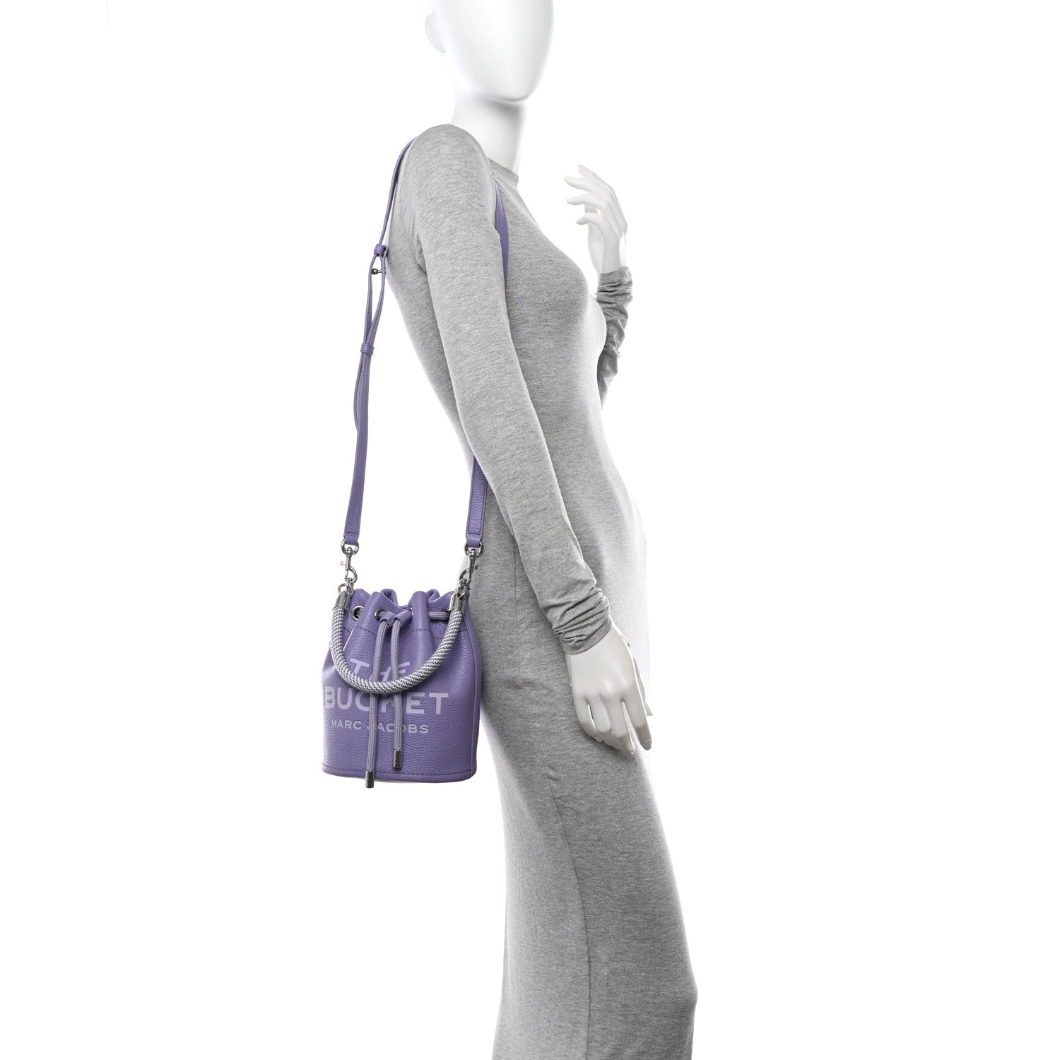 Marc Jacobs Grained Calfskin The Bucket Bag Daybreak 2 of 10