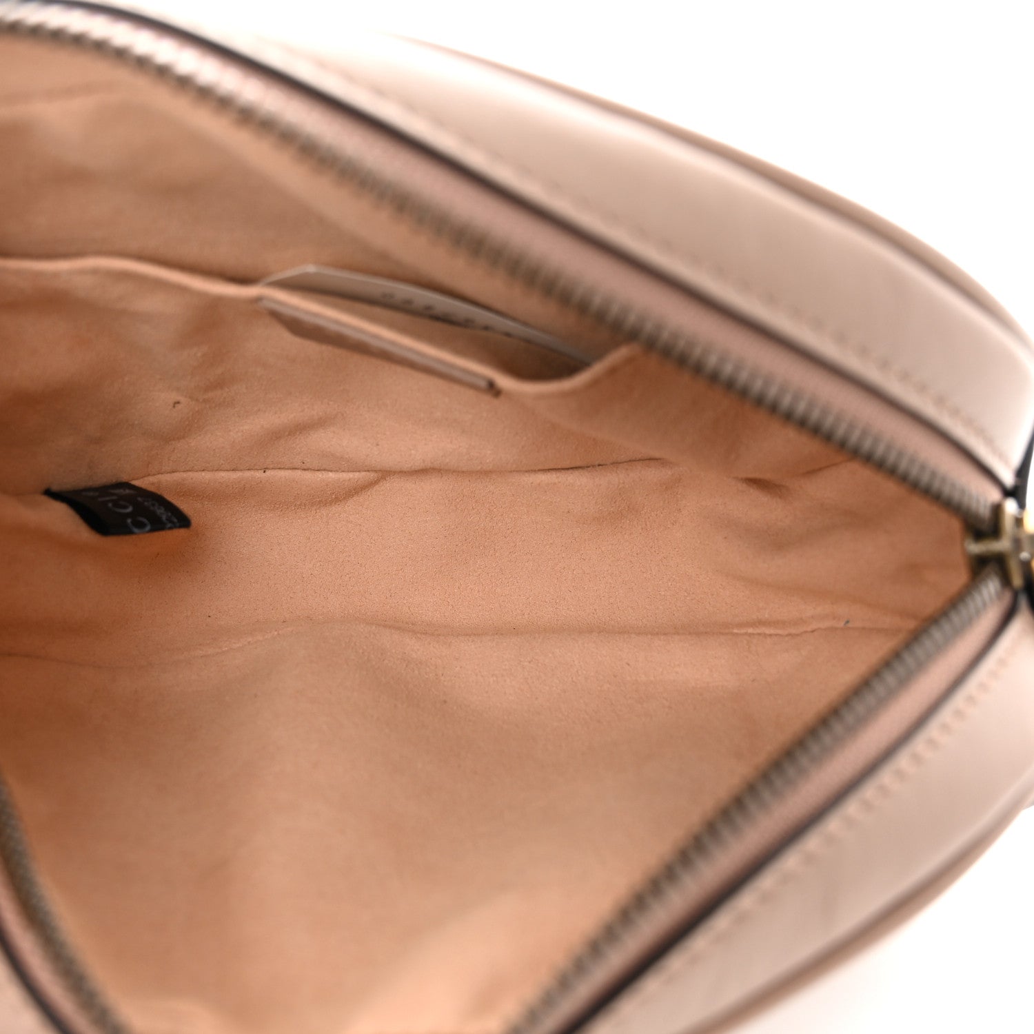 Gucci Calfskin Matelasse GG Marmont Belt Bag 95 38 Porcelain Rose 5 of 10