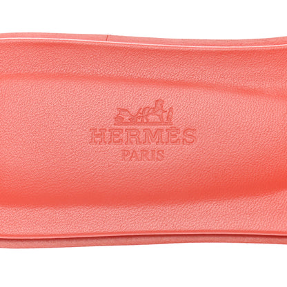 Hermes Epsom Oran Sandals 38 Orange Poppy 5 of 9