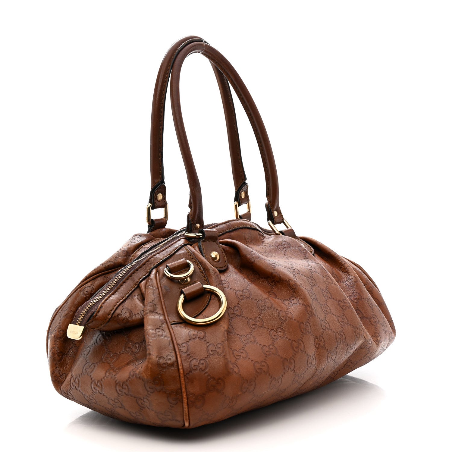 Gucci Guccissima Medium Sukey Tote Brown 3 of 23