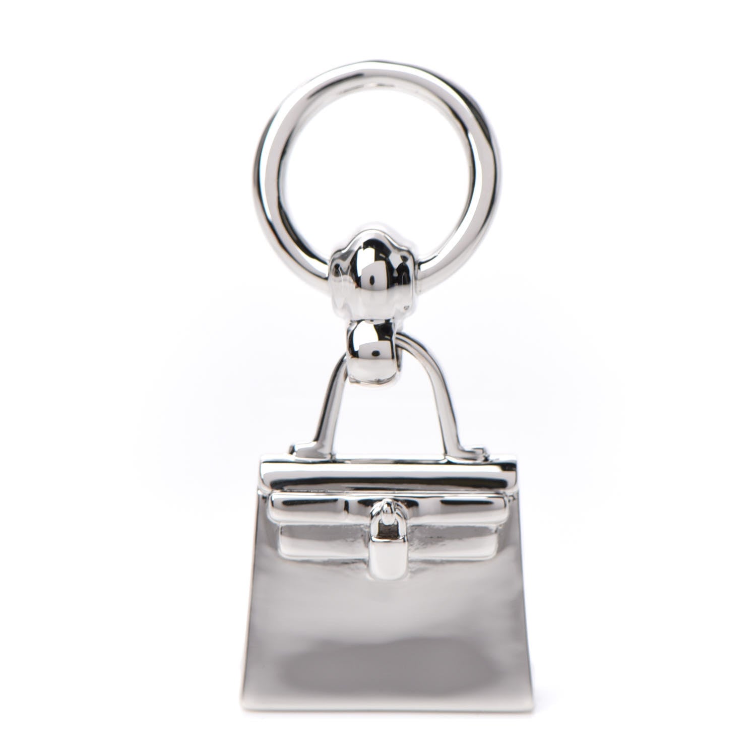Hermes Palladium Mini Kelly Twilly Ring 1 of 5