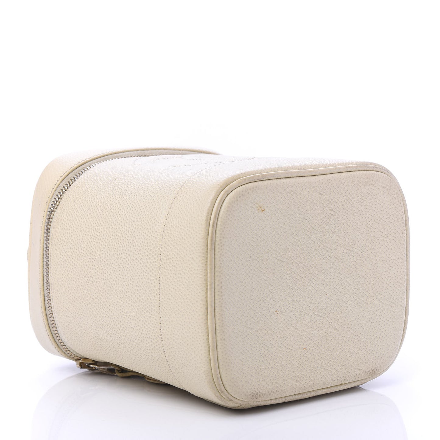 Caviar Cosmetic Vanity Bag Ivory
