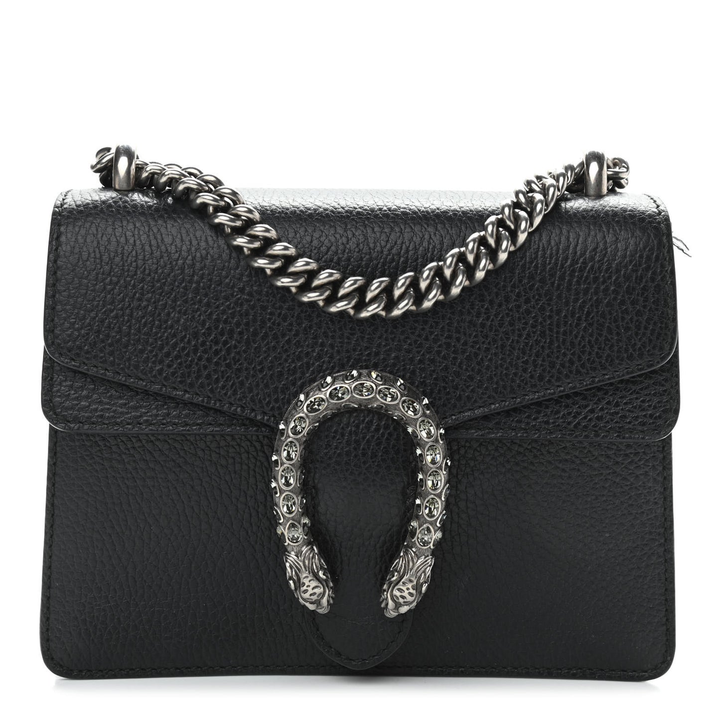 Calfskin Mini Dionysus Shoulder Bag Black