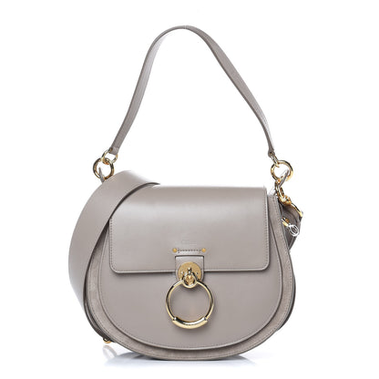 Chloe Calfskin Large Tess Bag Motty Grey 1 of 8