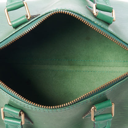 Louis Vuitton Epi Speedy 25 Borneo 7 of 9