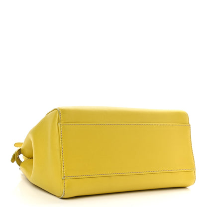 Fendi Nappa Mini Peekaboo Iconic Satchel Lime 4 of 12