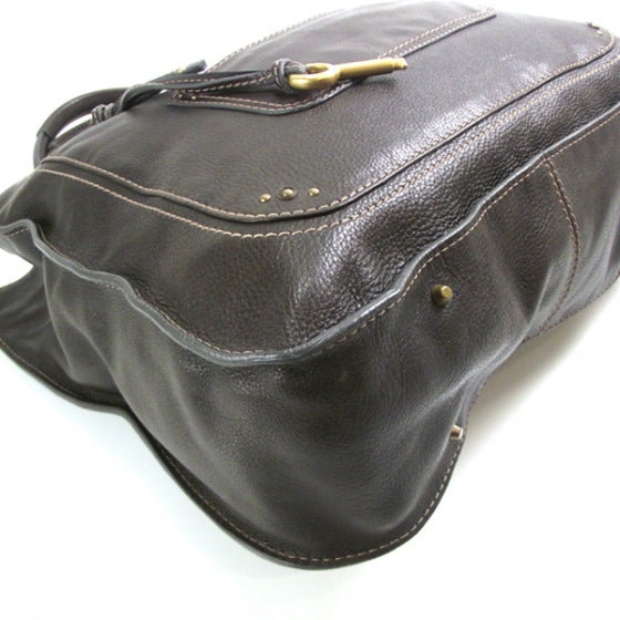 Chloe Leather Paddington Tote Brown 5 of 18