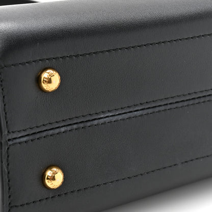 Dolce & Gabbana Calfskin Small Sicily Shopper Bag Black 10 of 14