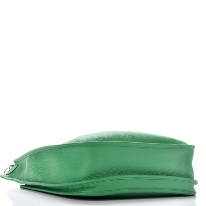 Hermes Taurillon Clemence Evelyne III GM Bambou 4 of 7