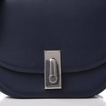 Marc Jacobs Calfskin West End The Jane Saddle Bag Navy 10 of 13