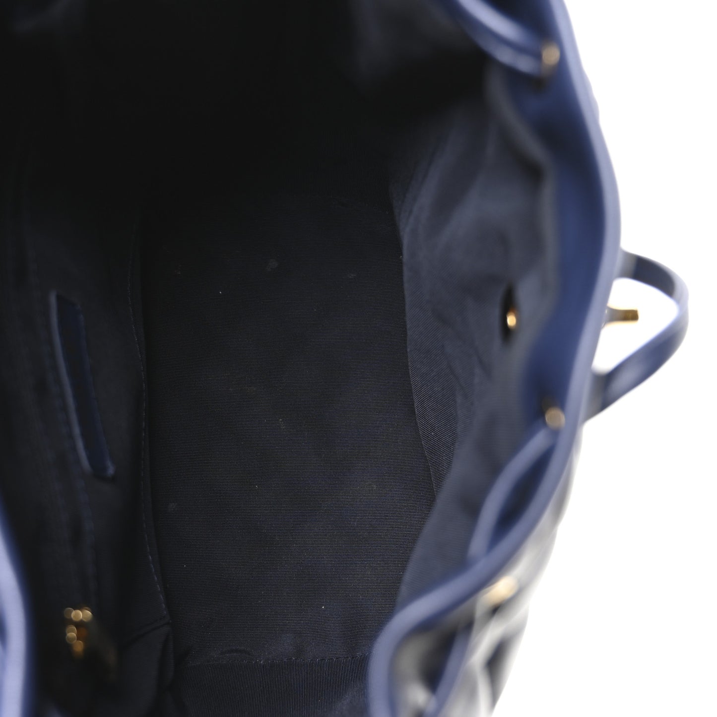 Calfskin Quilted Small Urban Spirit Backpack Navy