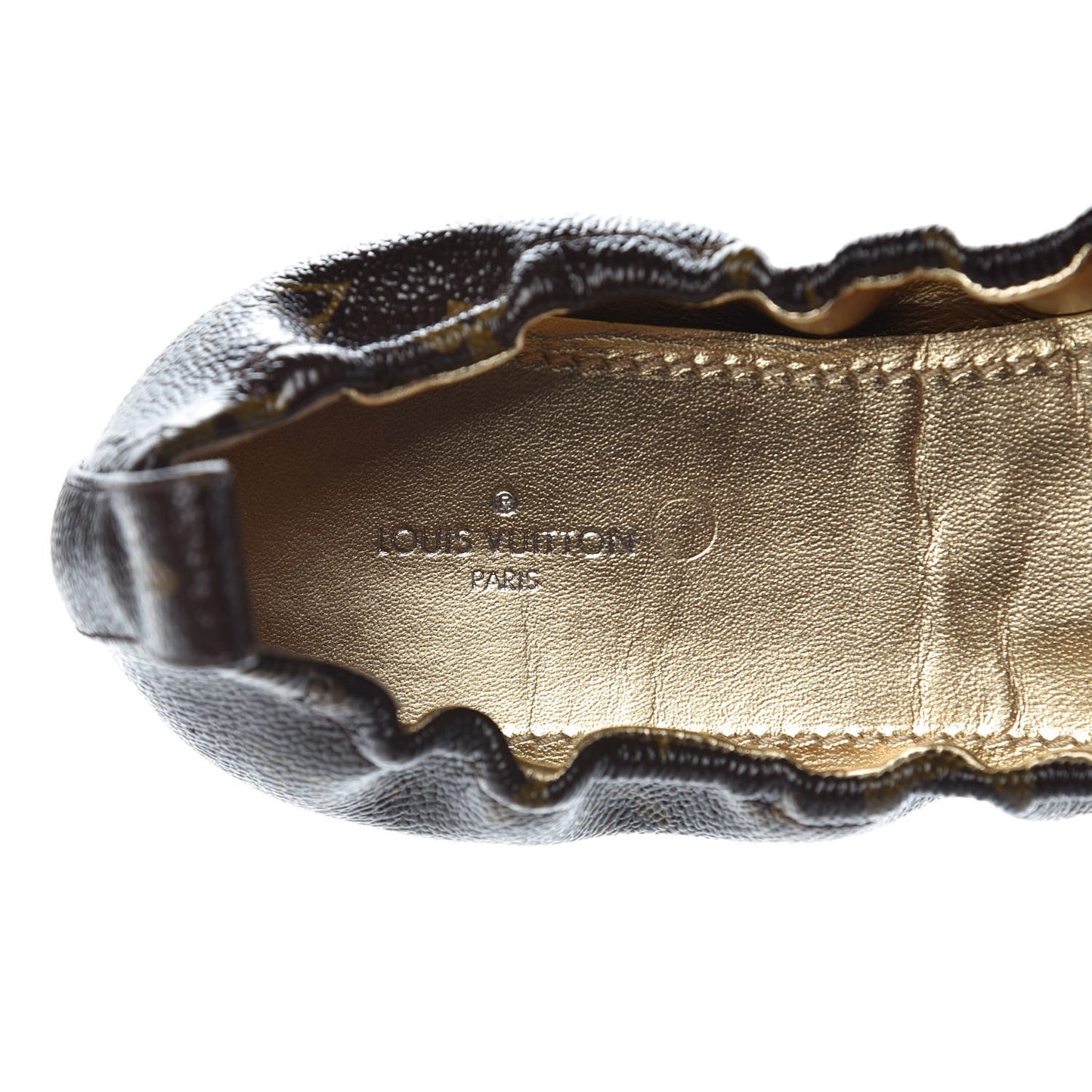 Reverse Patent Monogram Flirty Ballerina Flats 38