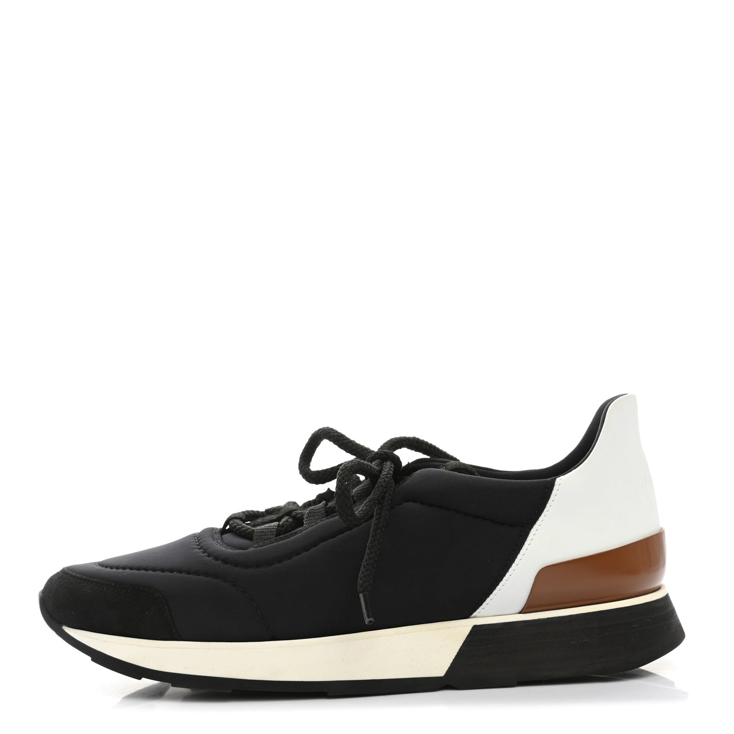 Technical Canvas Womens Miles Sneakers 38 Marine White