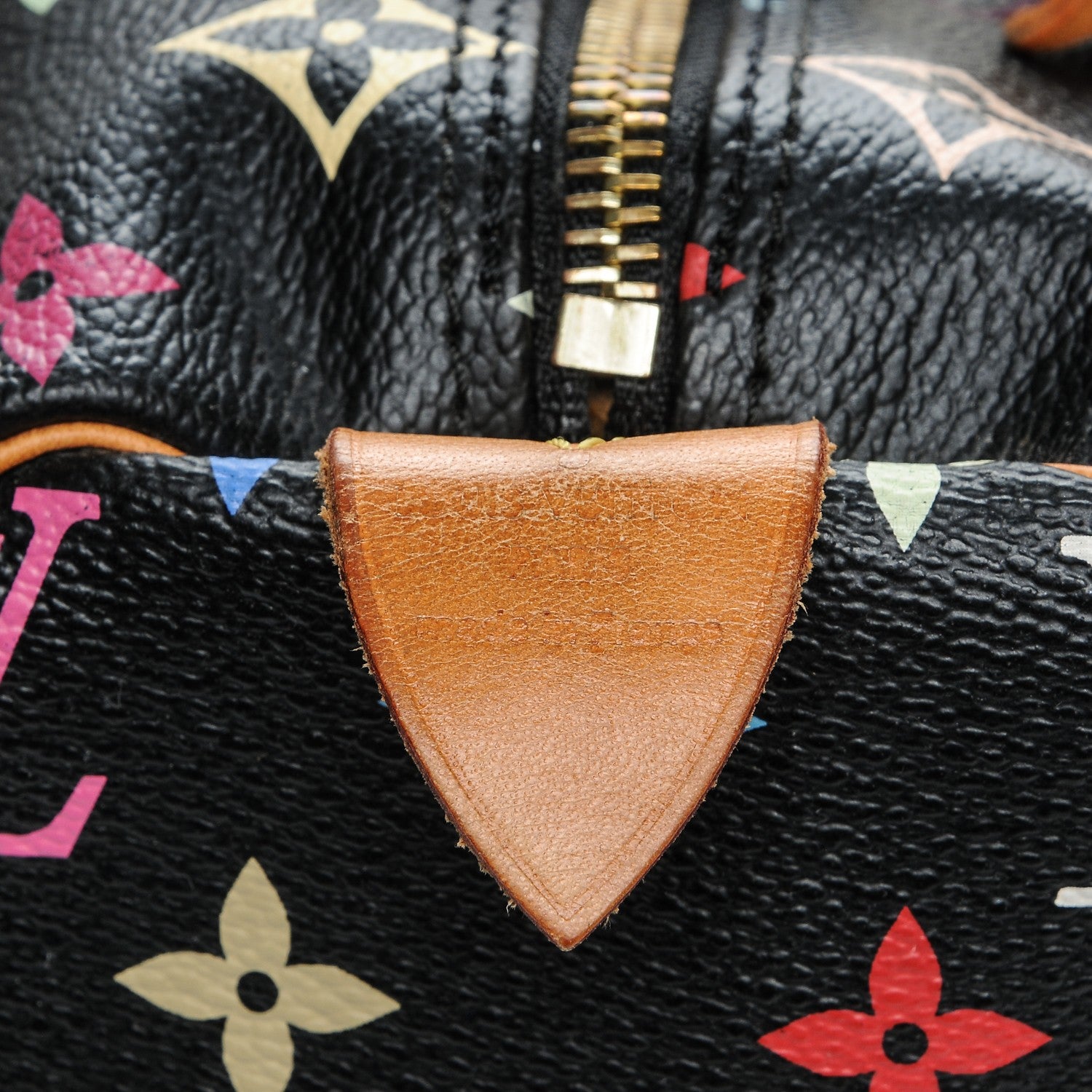 Louis Vuitton Monogram Multicolor Speedy 30 Black 6 of 10