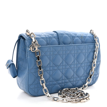 Christian Dior Lambskin Cannage Medium Miss Dior Flap Blue 3 of 11