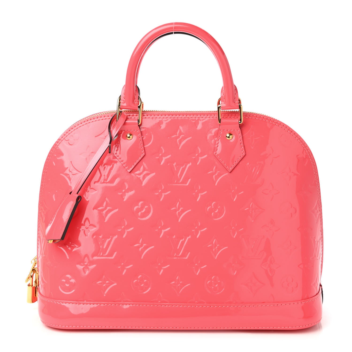 Louis Vuitton Vernis Alma PM Rose Litchi 1 of 10