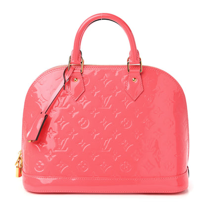 Louis Vuitton Vernis Alma PM Rose Litchi 1 of 10