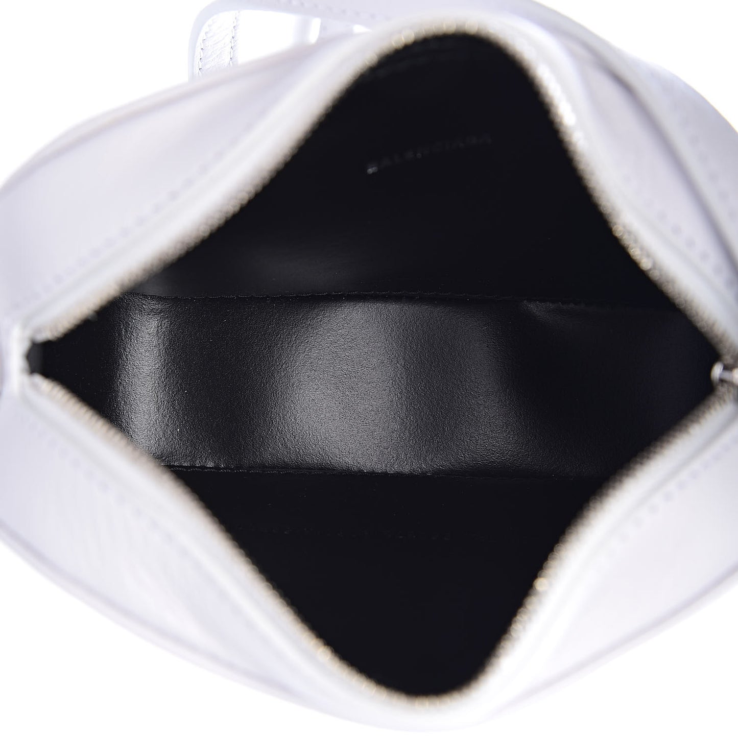 Calfskin Kittens Logo XS Everyday Camera Bag White