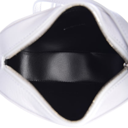 Balenciaga Calfskin Kittens Logo XS Everyday Camera Bag White 5 of 9